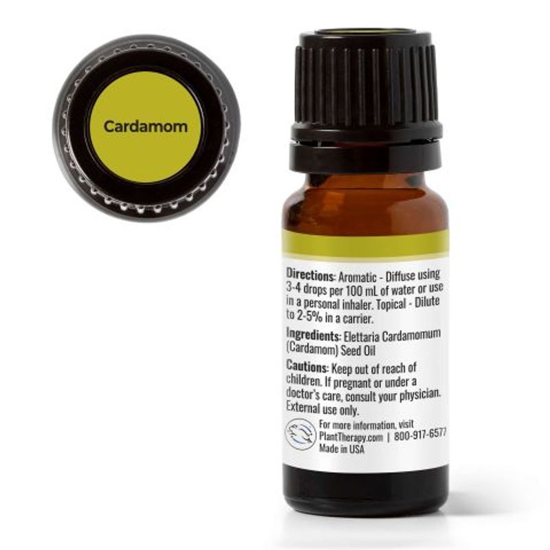 Kardemomme eterisk olje 10ml / Plant Therapy
