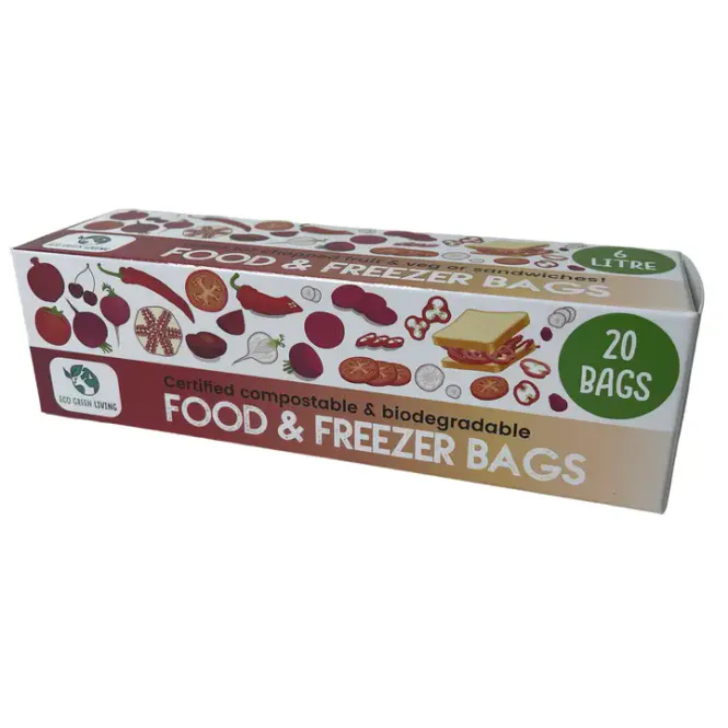 Hovedbilde 6 L Food & Freezer Bags, 20 bags / Eco Green Living