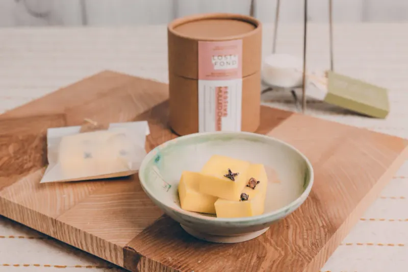 4  Wax Melts - Patchouli & Sweet Orange / Lost + Fond