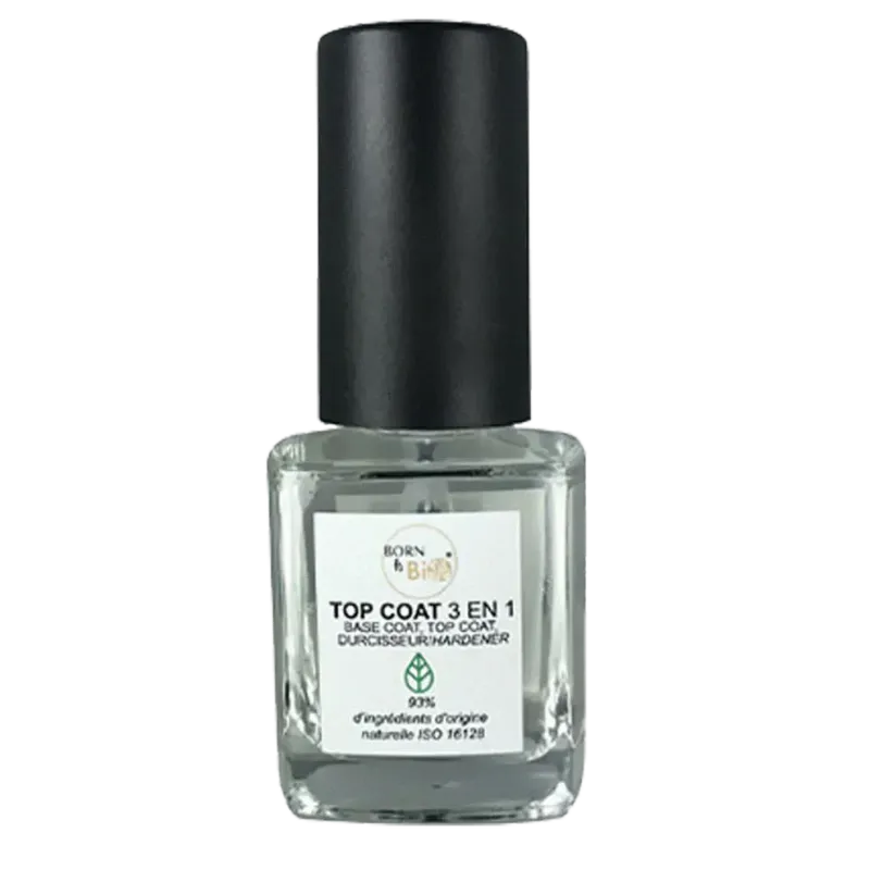 3 in 1 Top Coat 7.5ml / Born to Bio