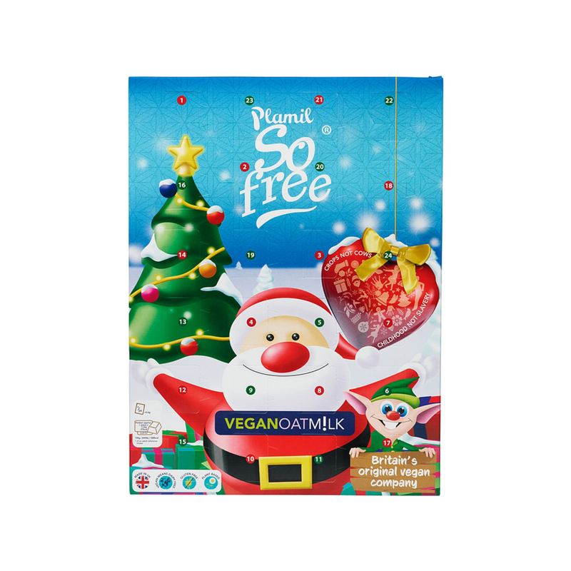 Sjokoladekalender - melke- og glutenfri 110g / Plamil So Free