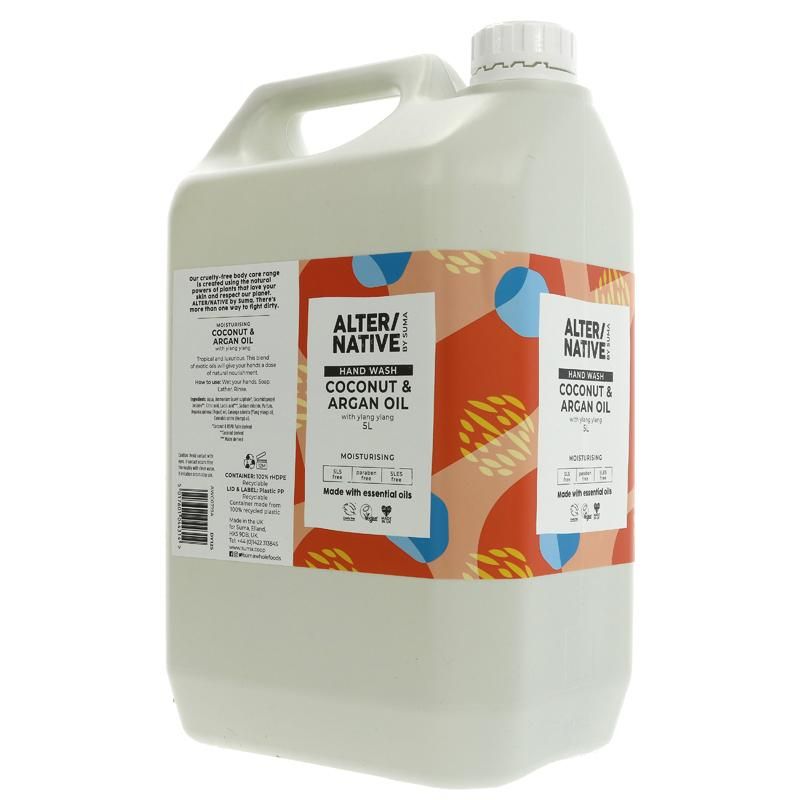 5L flytende håndsåpe Coconut & Argan Oil / Alter/native