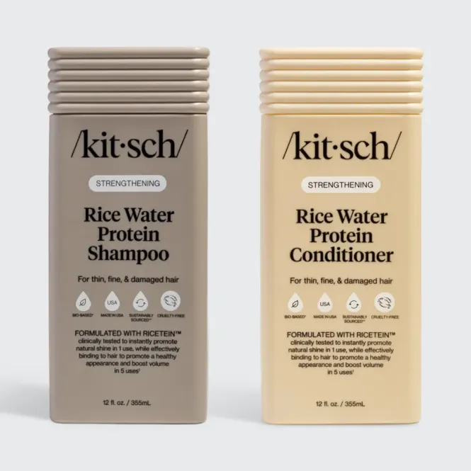Hovedbilde COMBO: Strengthening Rice Water Shampoo & Conditioner 2 x 355ml / Kitsch