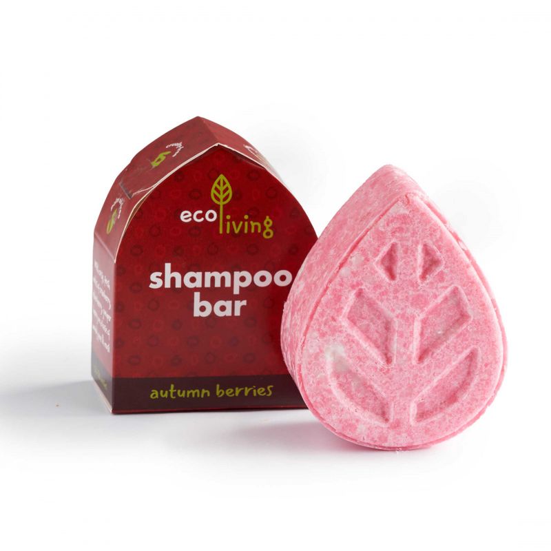Sjampobar Autumn Berries 85g, såpefri / ecoLiving