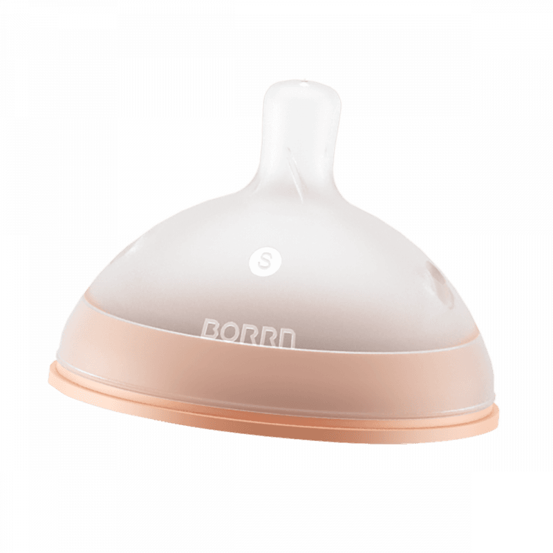 Tåteflaske i silikon 150ml, ORANSJE / BORRN