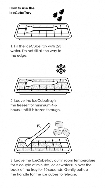 Isbitform i rustfritt stål / Pulito