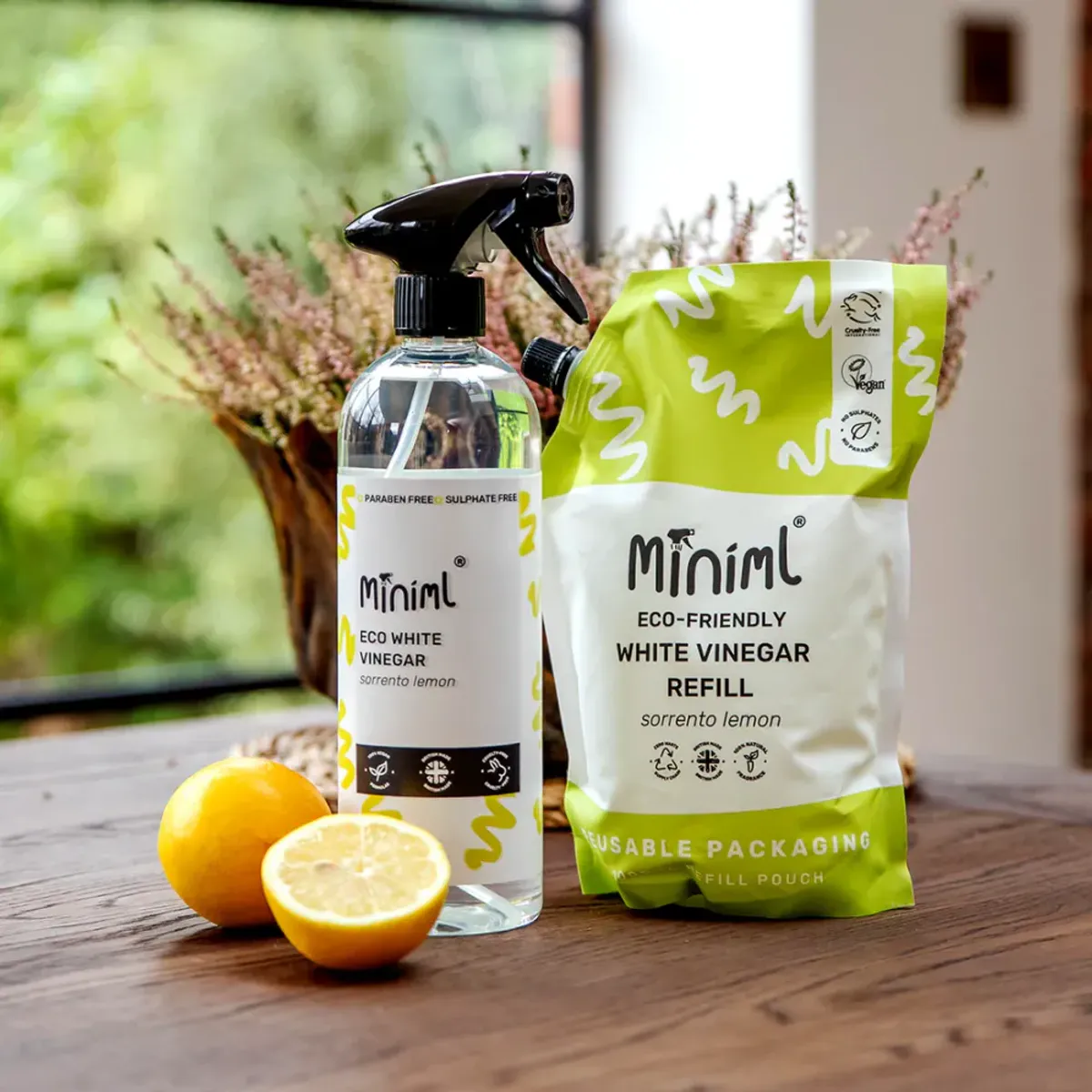 750ml White Vinegar Sorrento Lemon / Miniml