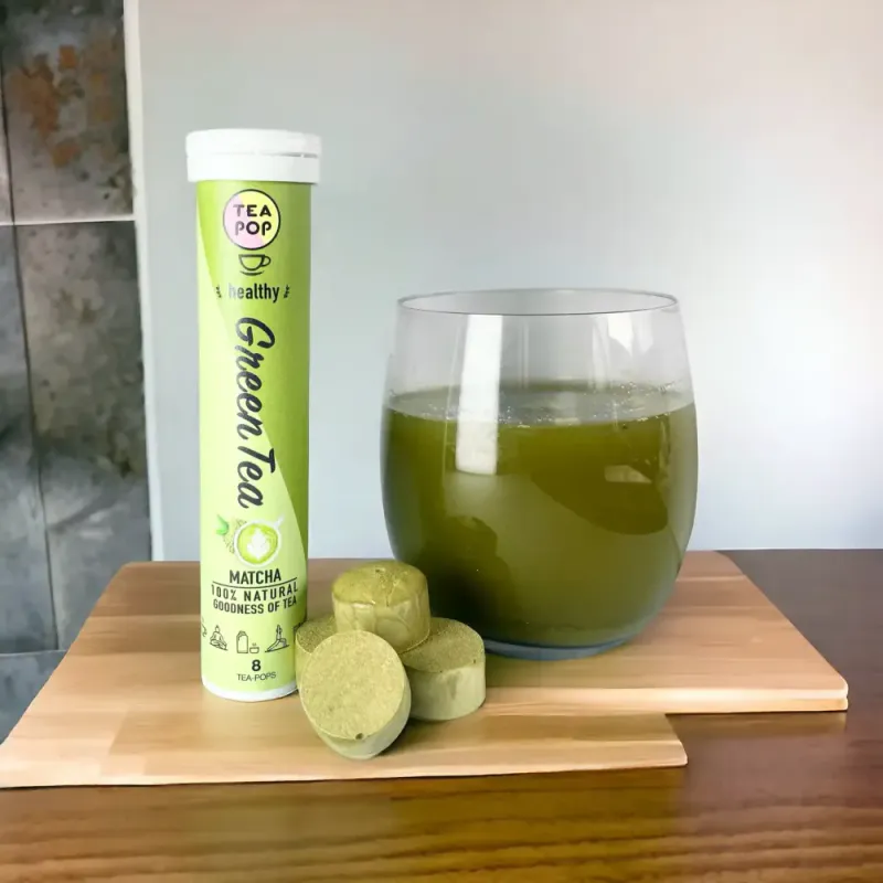 HEALTHY - 8 Tea Pods Green Tea Matcha / Tea Pop