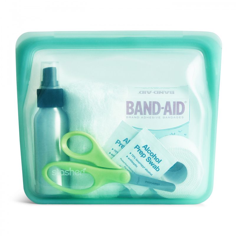 Stasher Stand-Up, Aqua / Stasher Bags