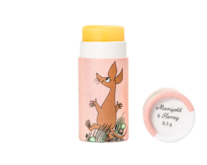 Hovedbilde Økologisk leppepomade, Marigold & Honey 8.5g / Moomin By G&L