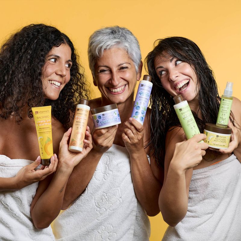 Antioxidant Shampoo, Blueberry & Arginine 200ml / La saponaria