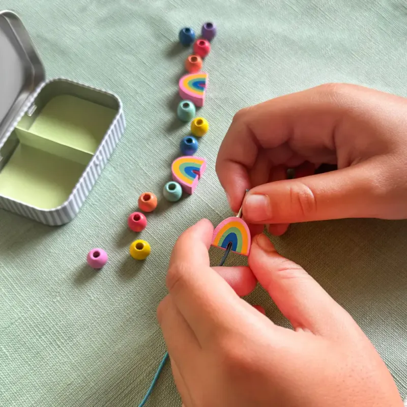 Rainbow Bracelet Kit / Cotton Twist