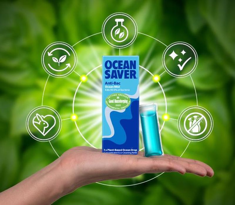 Baderomsspray, Granateple, Ecodrops refill / Ocean Saver