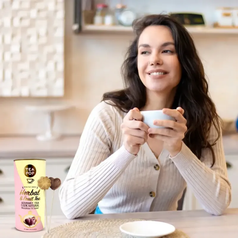6pk Herbal & Fruit Tea - Tea On-A-Stick! / Tea Pop