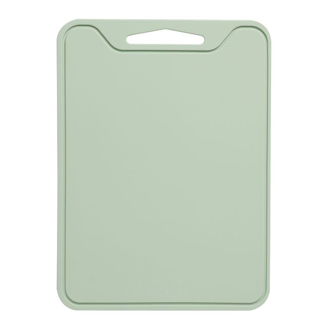 Hovedbilde Skjærebrett i silikon, Laurel Green / Peach