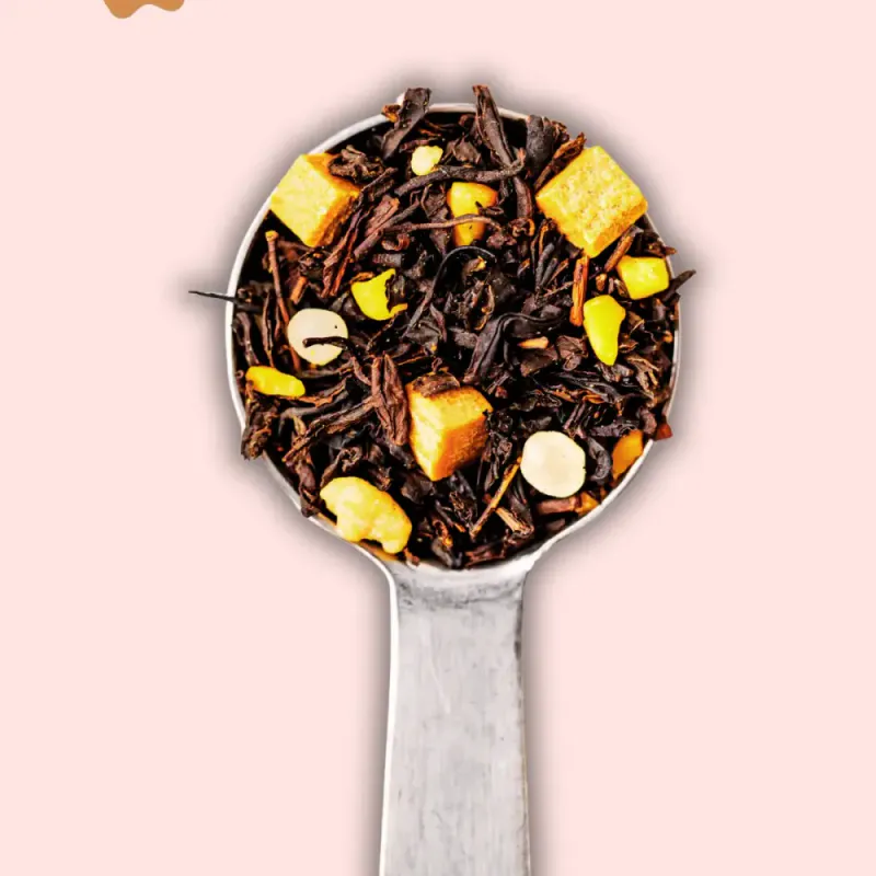Salted Butter Caramel - økologisk sort te i løsvekt 100g / Tea Heritage