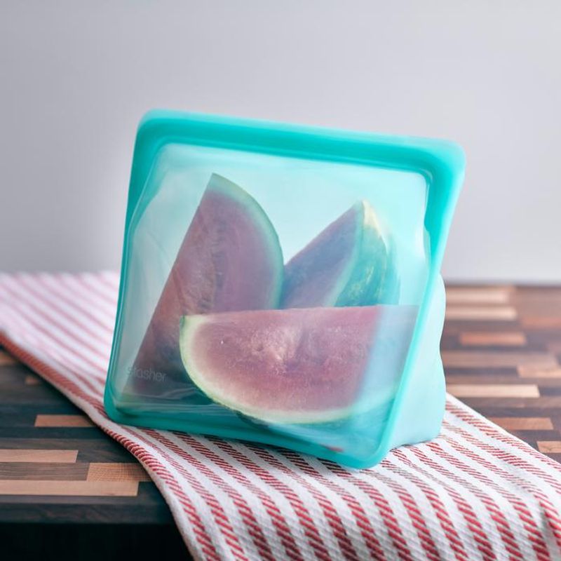 Stasher Stand-Up MEGA, Aqua / Stasher