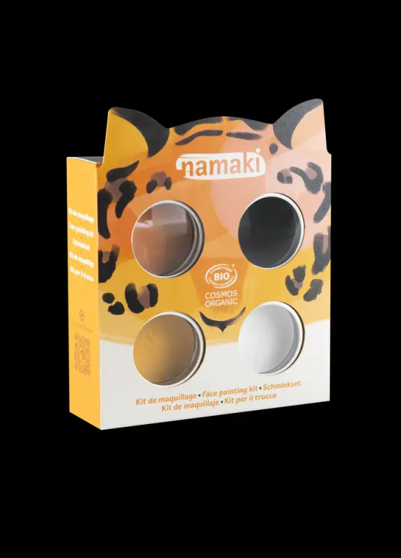 Face painting kit, 4 farger - Tiger, Namaki