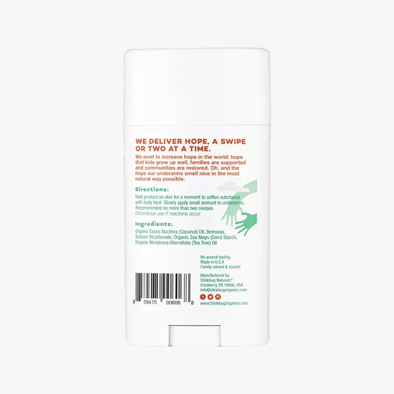 Deodorantstift 60g - Tea Tree / Stinkbug