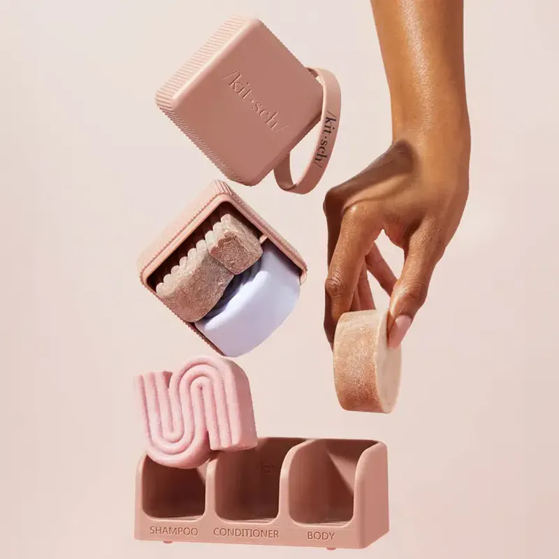 2-Compartment Travel Case, Terracotta / Kitsch