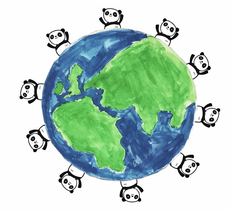 Våtservietter til baby, bambus / The Cheeky Panda