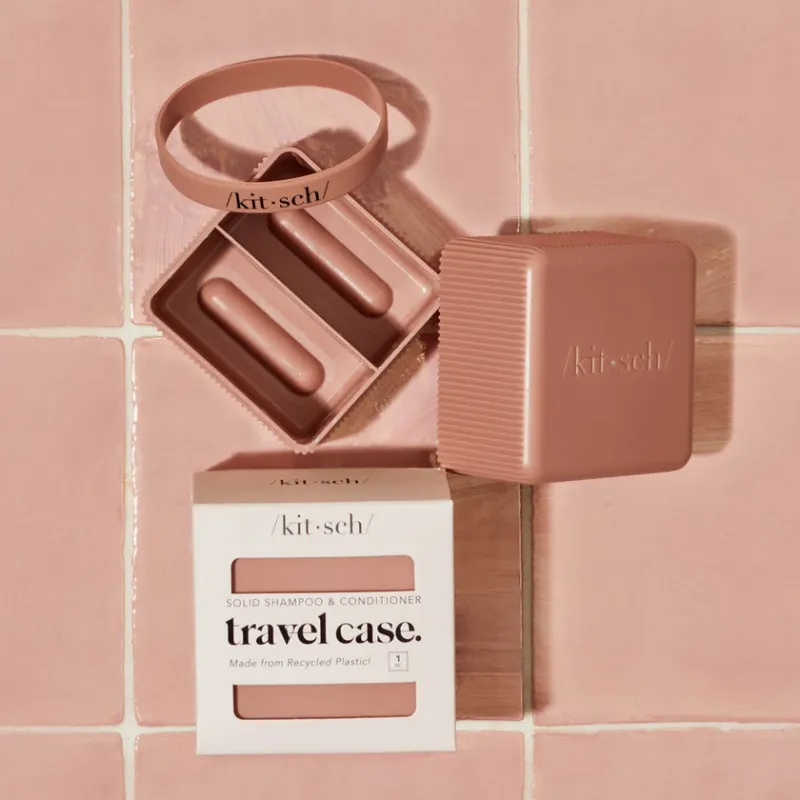 2-Compartment Travel Case, Terracotta / Kitsch