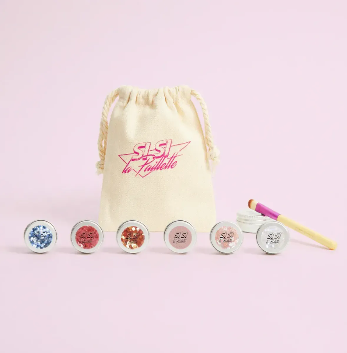 Pure Bio Glitter Kit / Si Si La Palette