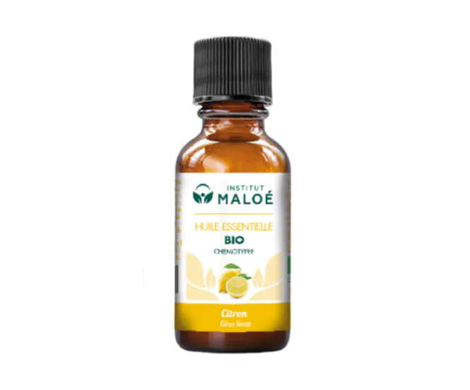 Hovedbilde 30 ml Sitron eterisk olje, økologisk – Institut Maloé