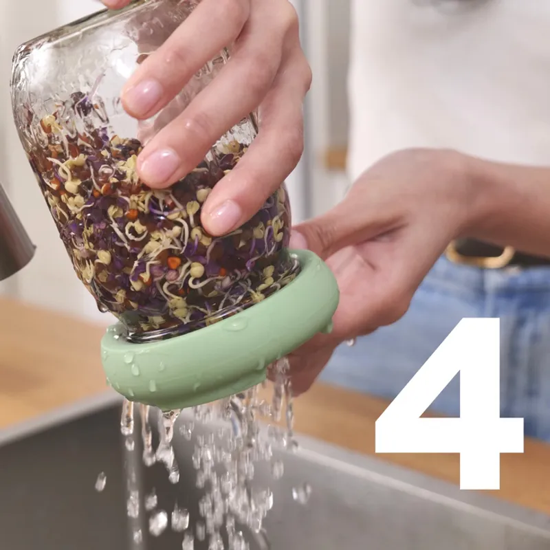 Sprout Huggers® Spirelokk, Sage Green / Food Huggers