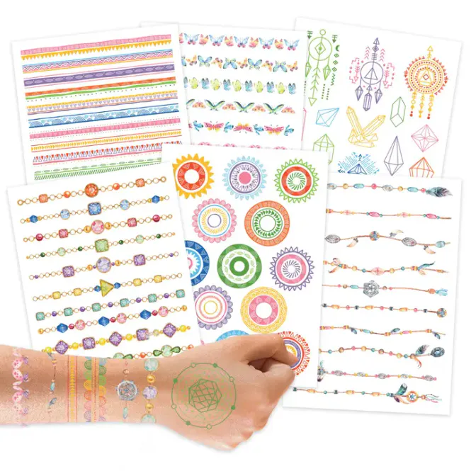 Hovedbilde Glitter & Dekor - midlertidig tatovering / Papierdachen