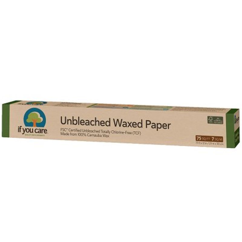 Vokset matpapir, ubleket 23m x 30cm / If You Care