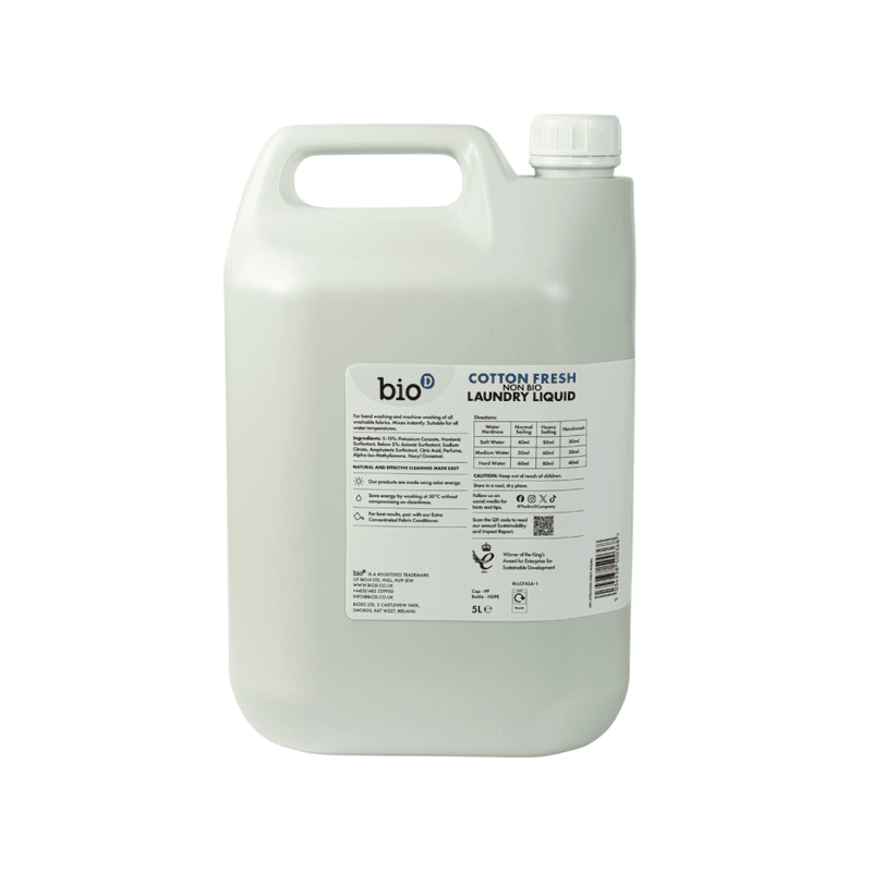 5L klesvask, Cotton Fresh / Bio-D