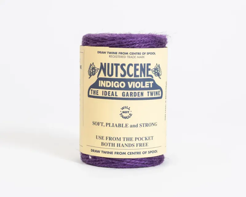 Hyssing i jute 110m, Indigo Violet /  Nutscene Twines Ltd