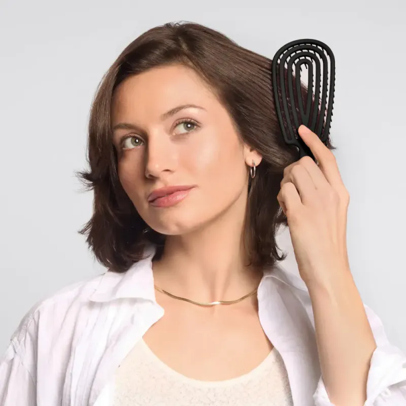 Detangling FLEXI Brush, Black / Kitsch