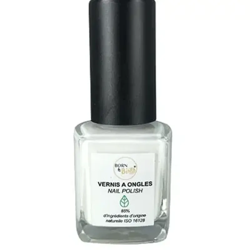 N°1 White - Natural Nail Polish 7ml / Born to Bio