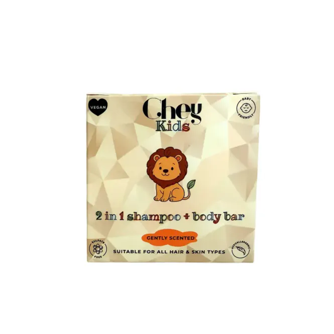 Hovedbilde Kids 2 in 1 Shampoo & Body Bar - Gently Scented 60g / Chey Haircare