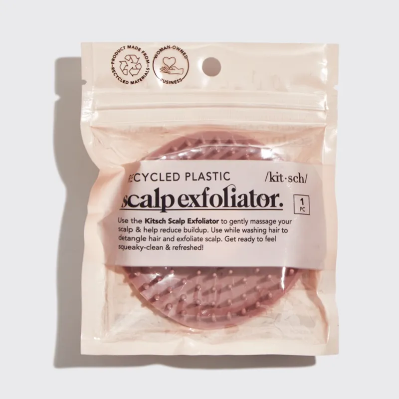 Sjampobørste - Scalp exfoliator, Terracotta / Kitsch