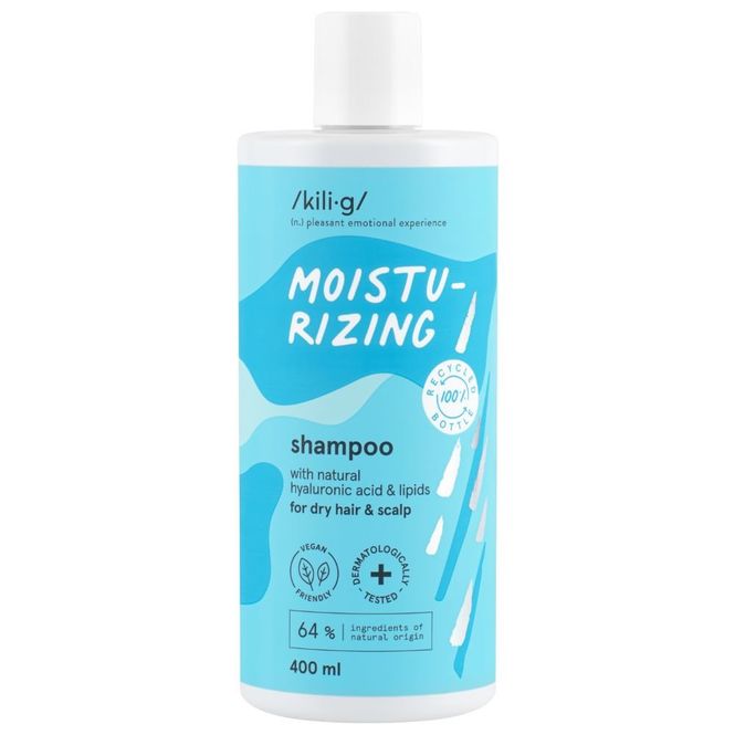 Hovedbilde MOISTURIZING shampoo - dry hair & scalp 400ml / kili·g 