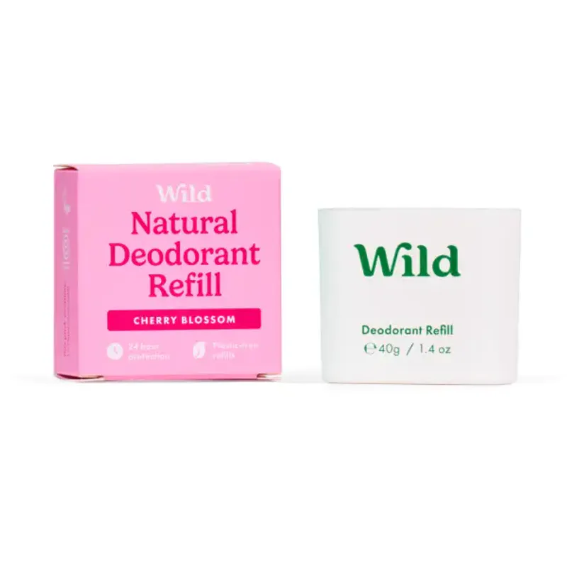 Deodorant med etui, Cherry Blossom / Wild