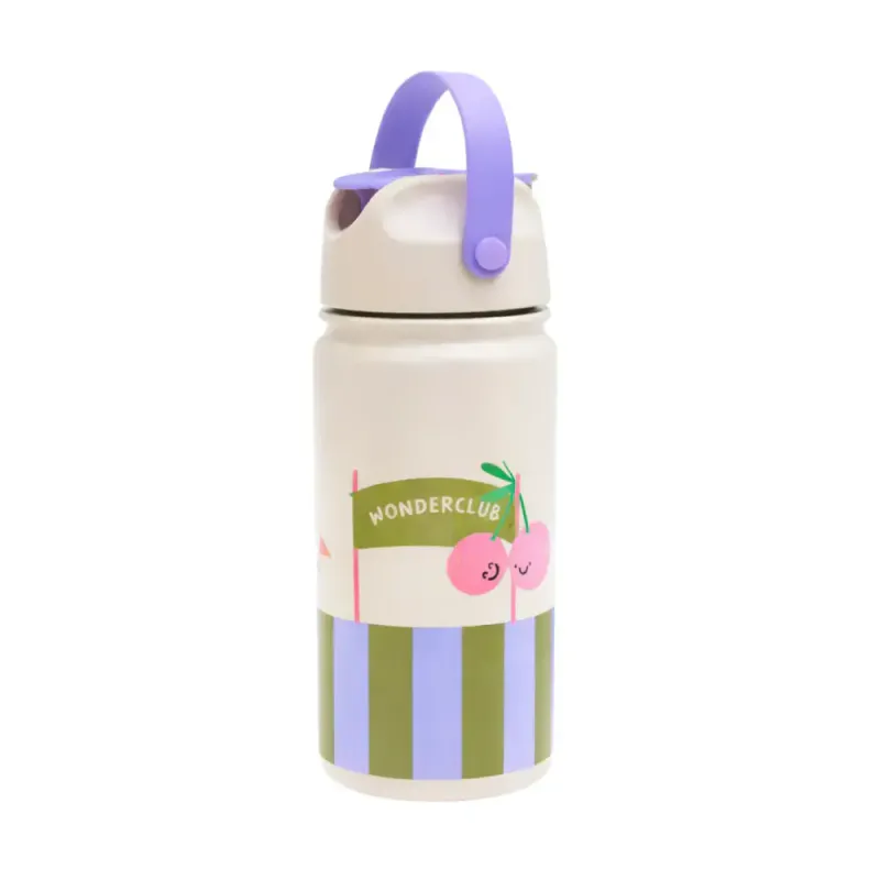 Isolert drikkeflaske i stål til barn, Cherry Pop / The Cotton Cloud