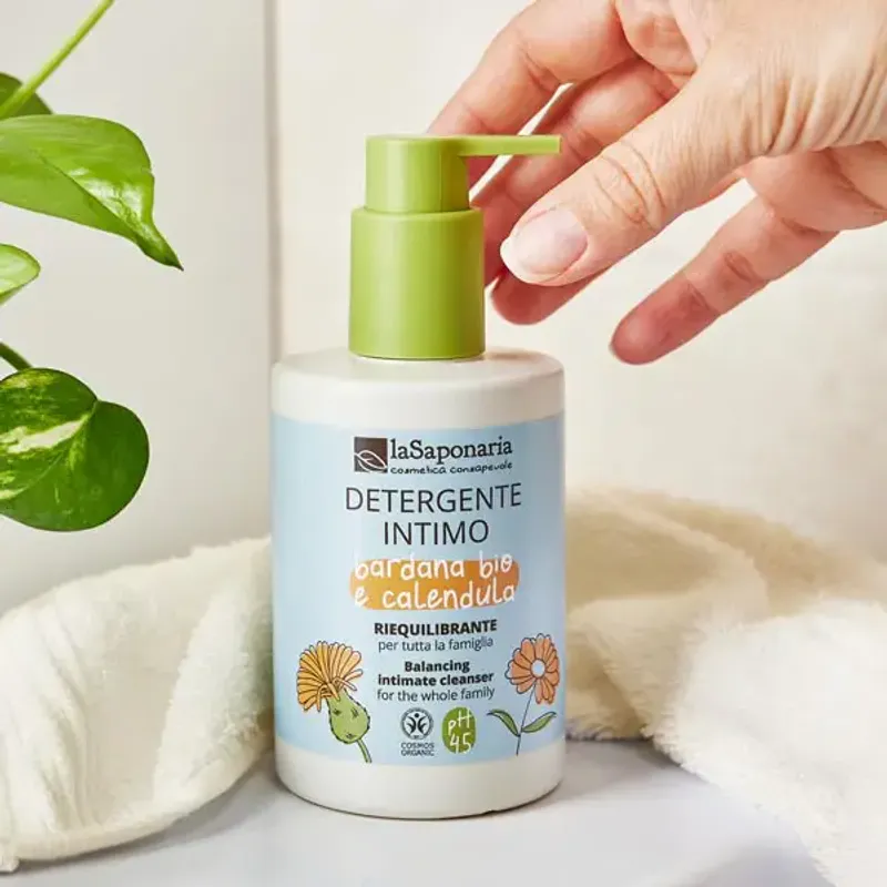 Balancing Intimate Cleanser, Burdock & Calendula 250ml / La Saponaria