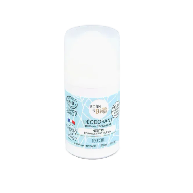 Hovedbilde Organic Roll-on deodorant, Duftfri 50ml / Born to Bio