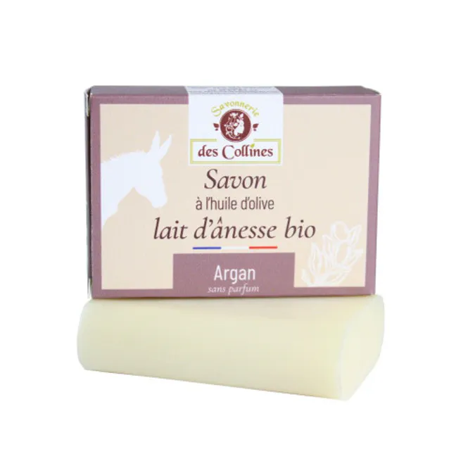 Hovedbilde Eselmelksåpe, duftfri 100g / Savonnerie des Collines