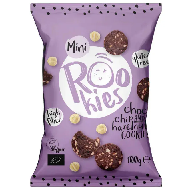 Hovedbilde Mini Cookies Choc Chip & Hazelnut 100g / Bett´r