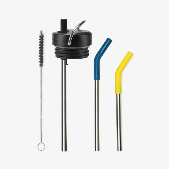 Hovedbilde Twist Cap Straw Kit, Black / Klean Kanteen