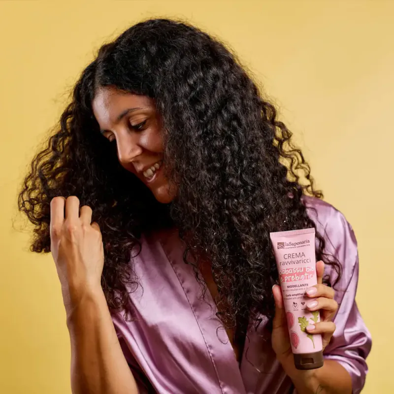 Curls Amplifier Cream 150ml / La saponaria