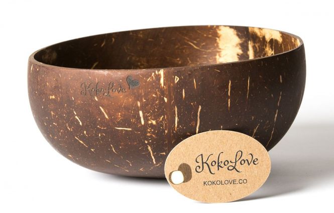 Hovedbilde Kokosnøttskål - STOR / KOKOLOVE