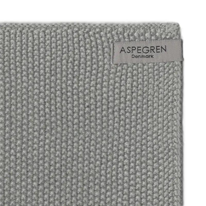 2pk kjøkkenklut i økologisk bomull, Gray / Aspegren Denmark