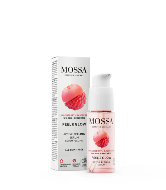 Hovedbilde Peel & Glow Active Peeling Serum 30ml / MOSSA