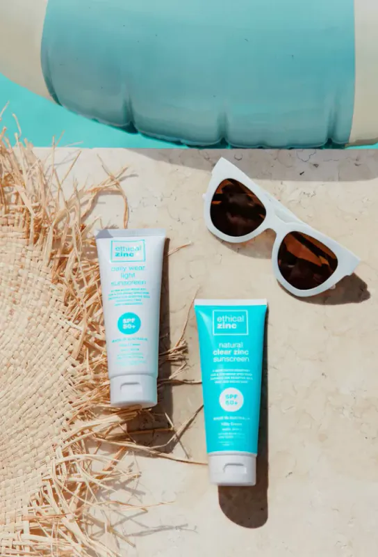 Solkrem SPF50+ Natural Clear Zinc 100g /  Ethical Zinc